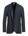 Luigi Borrelli Napoli Man Blazer Midnight Blue Size 44 Virgin Wool