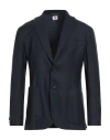Luigi Borrelli Napoli Man Blazer Navy Size 42 Virgin Wool In Blue