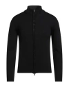 Luigi Borrelli Napoli Man Cardigan Black Size 38 Wool