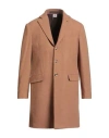Luigi Borrelli Napoli Man Coat Brown Size 42 Virgin Wool In Brown