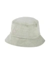 Luigi Borrelli Napoli Man Hat Sage Green Size 7 Cotton, Cashmere, Elastane