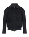 Luigi Borrelli Napoli Man Jacket Midnight Blue Size 38 Virgin Wool, Cashmere