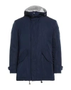 Luigi Borrelli Napoli Man Jacket Navy Size 40 Polyester In Blue