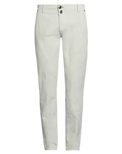 Luigi Borrelli Napoli Man Pants Beige Size 33 Cotton, Elastane In Sand