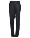 Luigi Borrelli Napoli Man Pants Midnight Blue Size 36 Wool
