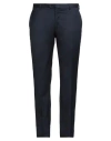 Luigi Borrelli Napoli Man Pants Midnight Blue Size 40 Virgin Wool In Blue