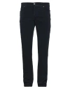 Luigi Borrelli Napoli Man Pants Navy Size 31 Cotton, Elastane In Navy Blue
