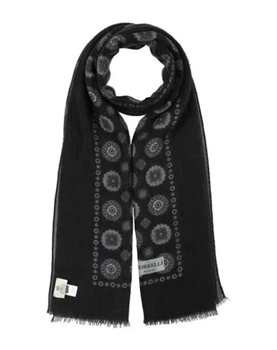 Luigi Borrelli Napoli Man Scarf Midnight Blue Size - Cashmere