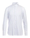 Luigi Borrelli Napoli Man Shirt Light Blue Size 17 Cotton