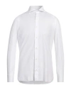 Luigi Borrelli Napoli Man Shirt White Size 15 Cotton In White
