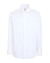 Luigi Borrelli Napoli Man Shirt White Size 15 ¾ Cotton In White