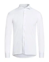 Luigi Borrelli Napoli Man Shirt White Size 15 Cotton In White