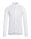 Luigi Borrelli Napoli Man Shirt White Size 15 Cotton In White