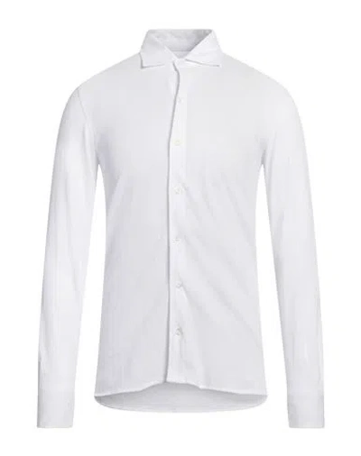 Luigi Borrelli Napoli Man Shirt White Size 15 Cotton