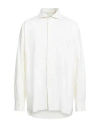 Luigi Borrelli Napoli Man Shirt Yellow Size 15 Cotton In Yellow