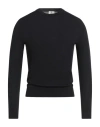 Luigi Borrelli Napoli Man Sweater Black Size 36 Wool