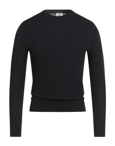 Luigi Borrelli Napoli Man Sweater Black Size 36 Wool
