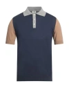 Luigi Borrelli Napoli Man Sweater Blue Size 46 Cotton In Blue
