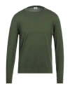 Luigi Borrelli Napoli Man Sweater Green Size 42 Cotton, Silk