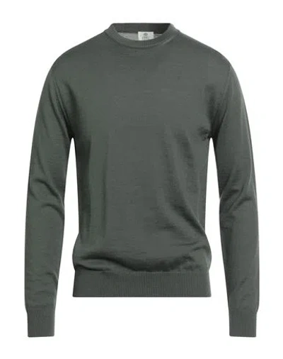 Luigi Borrelli Napoli Man Sweater Green Size 44 Wool