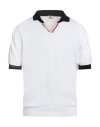 Luigi Borrelli Napoli Man Sweater White Size 44 Pima Cotton In White