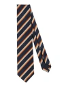Luigi Borrelli Napoli Man Ties & Bow Ties Midnight Blue Size - Silk In Blue
