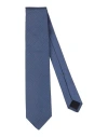 Luigi Borrelli Napoli Man Ties & Bow Ties Midnight Blue Size - Silk In Blue