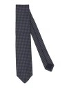 Luigi Borrelli Napoli Man Ties & Bow Ties Midnight Blue Size - Silk In Blue