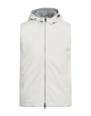 Luigi Borrelli Napoli Man Vest Light Grey Size 44 Polyester In Gray