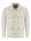 Luigi Borrelli Sahariana Jacket In Neutrals