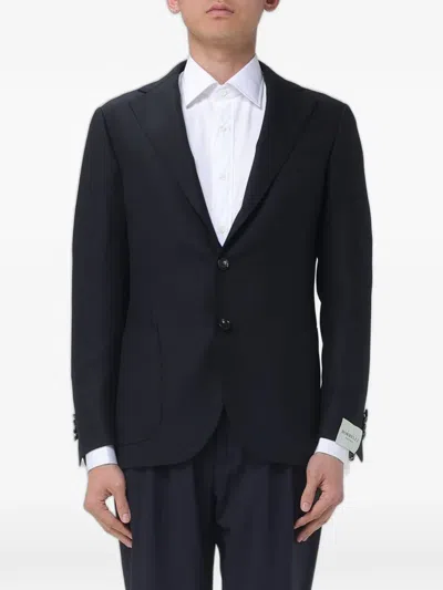 Luigi Borrelli Single-breasted Blazer In Black