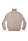 Luigi-gentile Men's Sweater Luigi Gentile Lg1191 10 Beige In Multi
