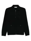 Luigi-gentile Zip-fastening Jacket In Black