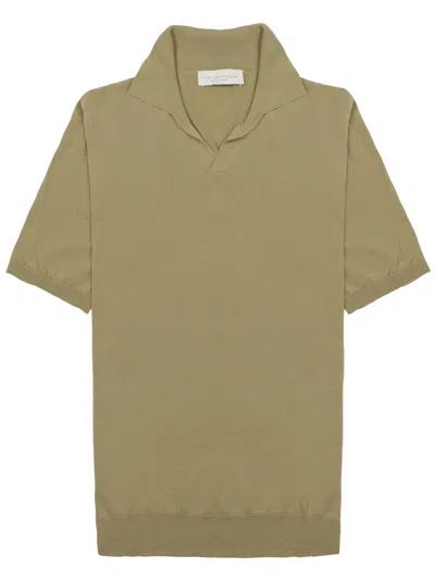 Luigi-gentile Luigi Gentile Classic Polo Shirt - Men's Ss26 Collection In Green