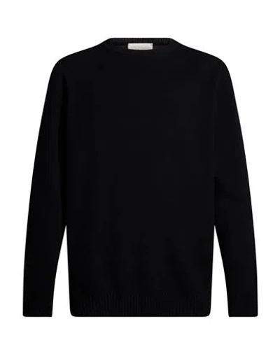 Luigi-gentile Luigi Gentile Man Sweater Black Size 46 Wool