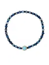 Luis Morais 14k Yellow Gold Rotary Gemstone Bracelet In Gold