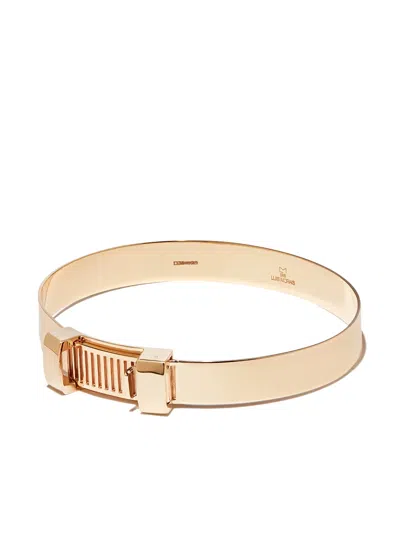 Luis Morais 14kt Yellow Gold Cable Bracelet In 金色