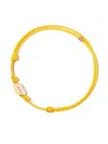 Luis Morais 14kt Yellow Gold Good Vibes Bracelet In Gold