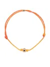 Luis Morais 14kt Yellow Gold Smoky Quartz Cord Bracelet In Gold
