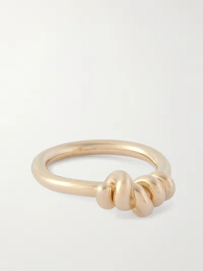 Luis Morais Entangled Knot 14-karat Gold Ring