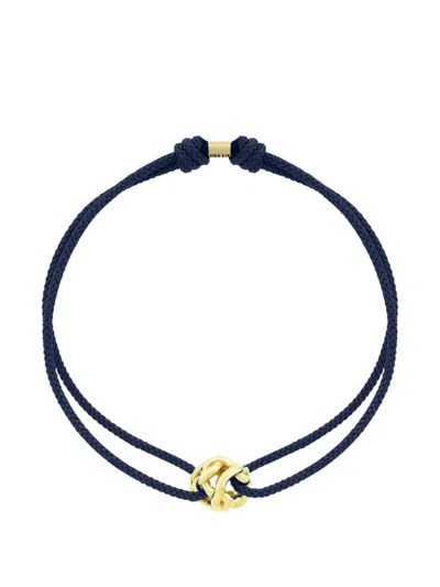 Luis Morais Knot Cord Bracelet In Gold
