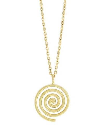 Luis Morais Men's 14k Yellow Gold Deeper Journey Pendant