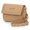 Luis Steven Women's Brown Charley Crossbody - Sand Pebble Leather In Brown