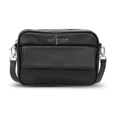 Luis Steven Women's Camera Bag - Black Pebble