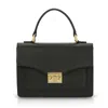 Luis Steven Women's Emma Top Handle - Black Pebble Leather In Black