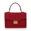 Luis Steven Women's Emma Top Handle - Red Pebble Leather In Red