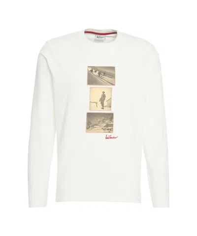 Luis Trenker Lubode' Print T-shirts In White