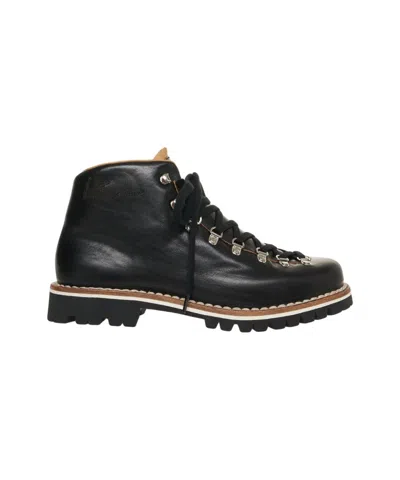 Luis Trenker Lupaul' Leather Boots In Black