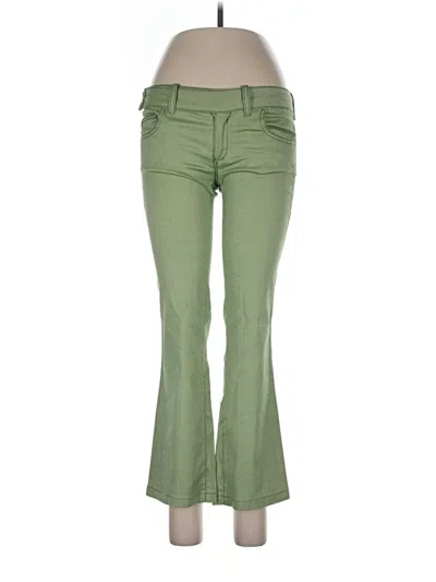 Pre-owned Luisa Beccaria Dress Pants In Green