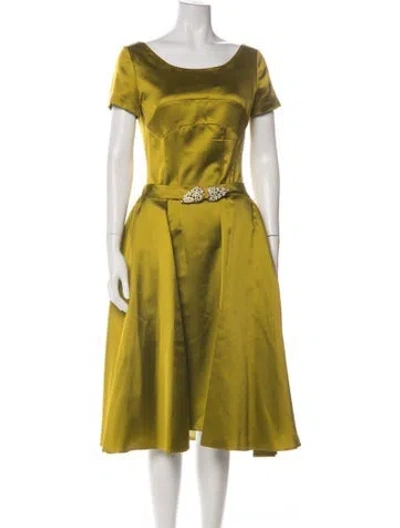Pre-owned Luisa Beccaria Skirt Set In Green